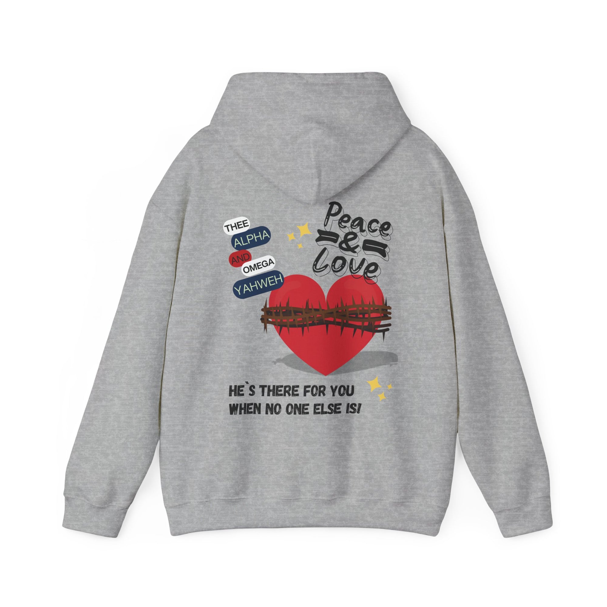 Spiritual Message Hoodie - KING YAHWEH Unisex