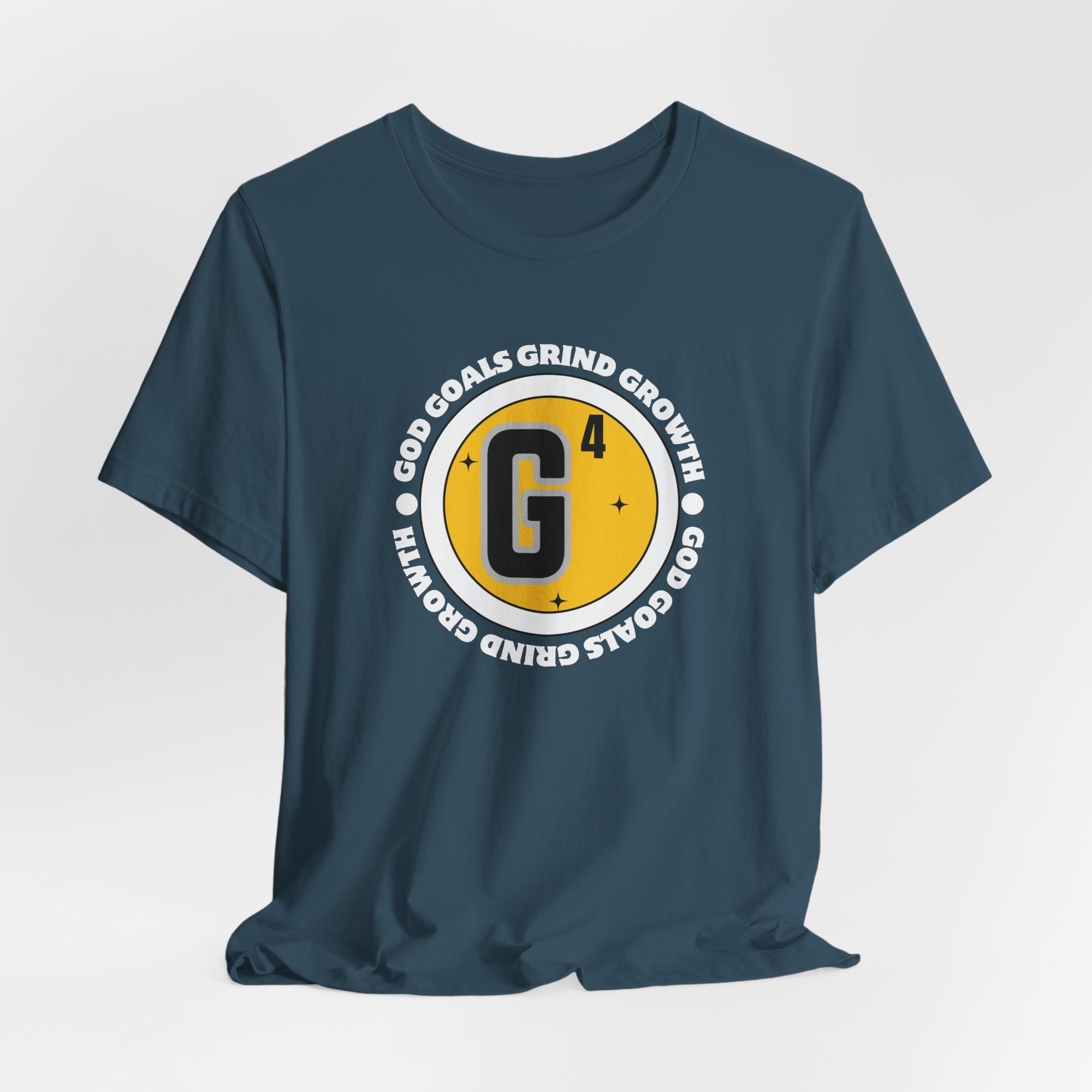 Motivational T-Shirt - G4 God, Growth, Grind, Goal