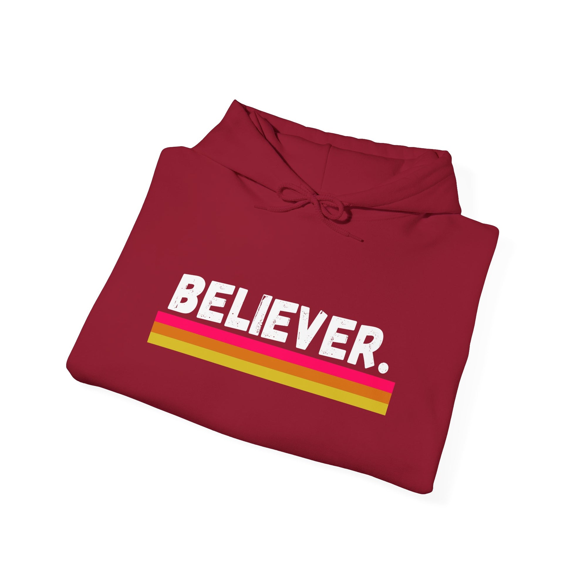 Believer Striped Hoodie