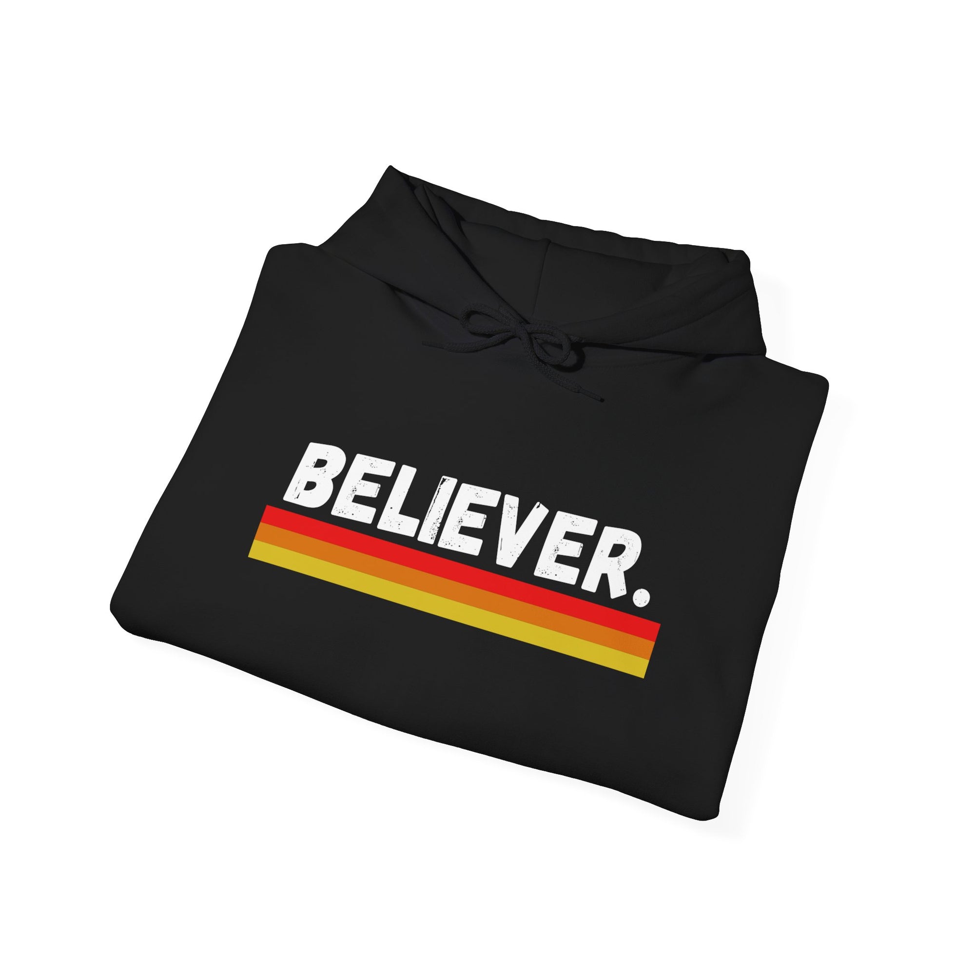 Believer Striped Hoodie