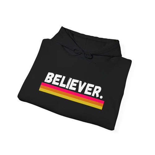 Believer Striped Hoodie