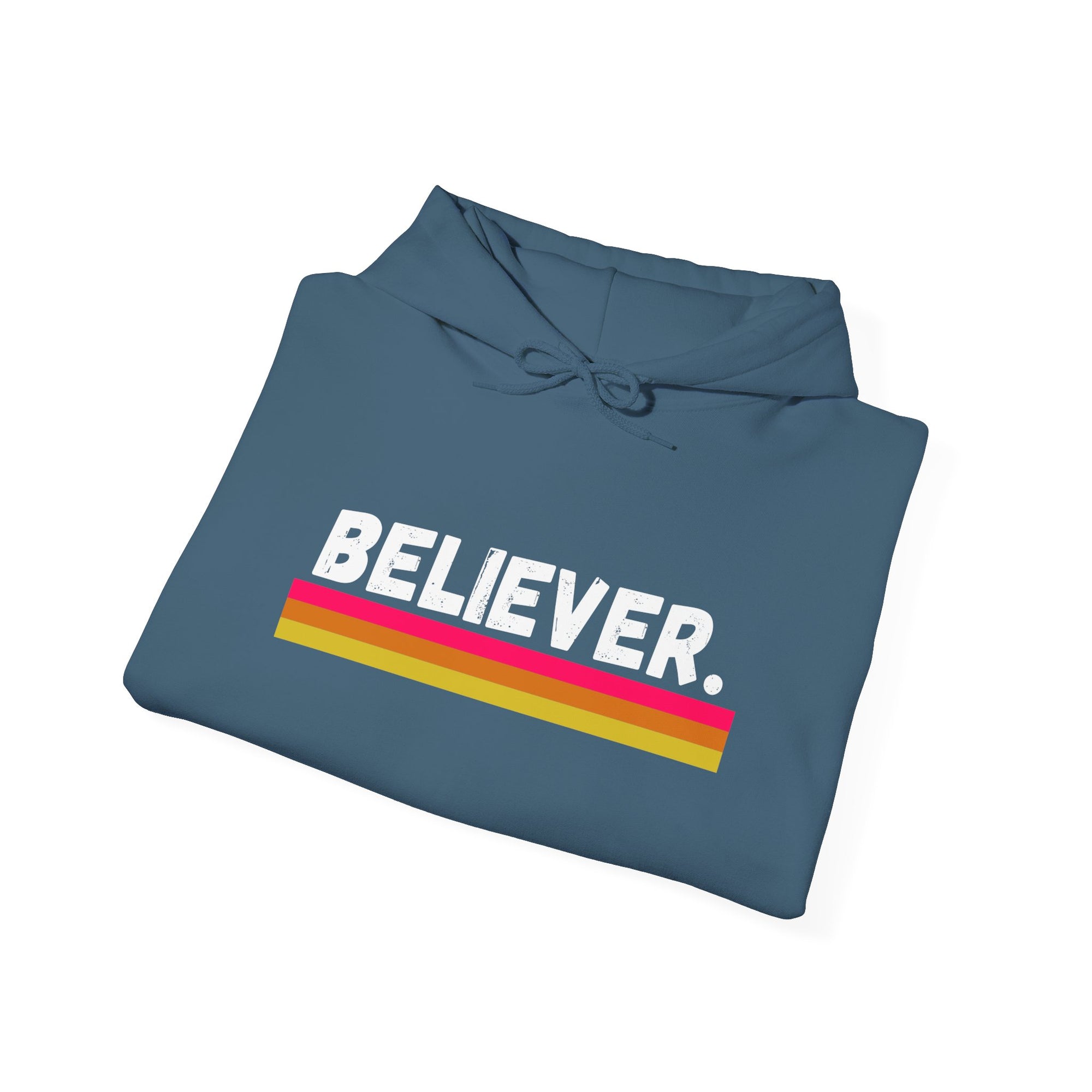 Believer Striped Hoodie