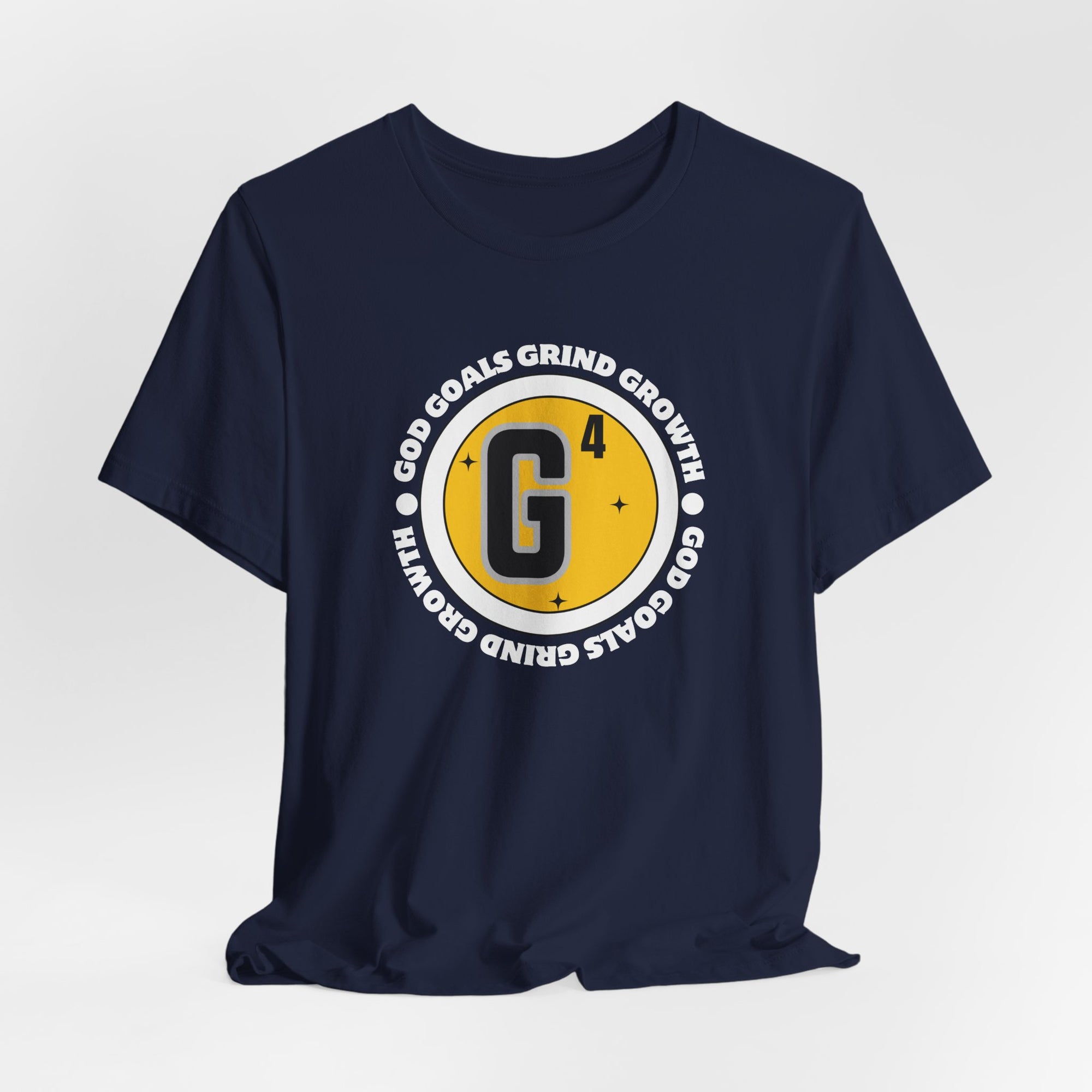 Motivational T-Shirt - G4 God, Growth, Grind, Goal