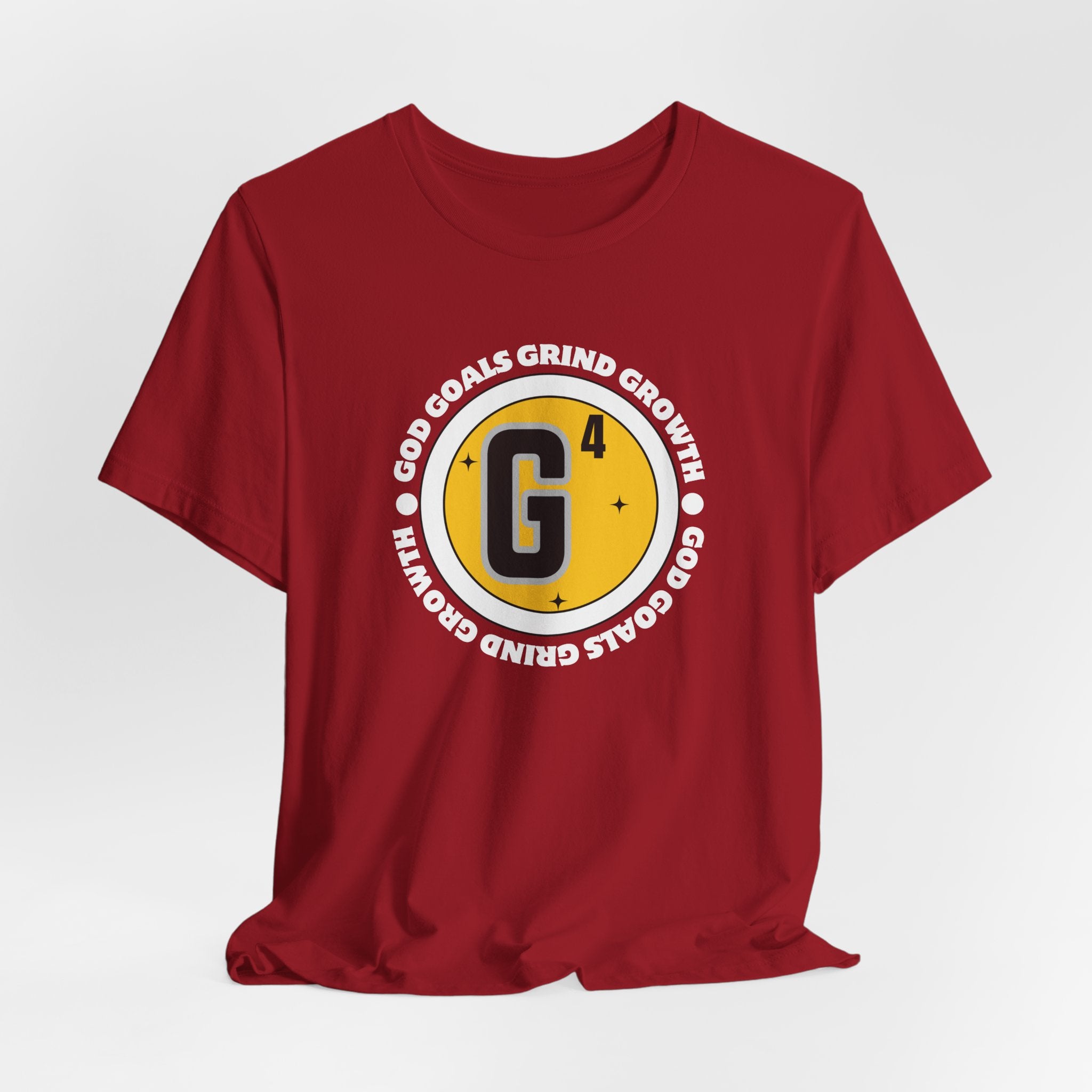 Motivational T-Shirt - G4 God, Growth, Grind, Goal