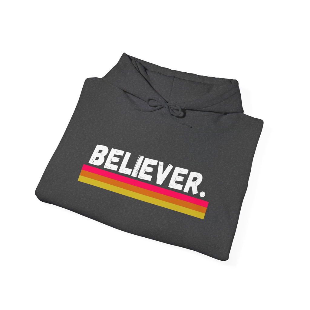 Believer Striped Hoodie