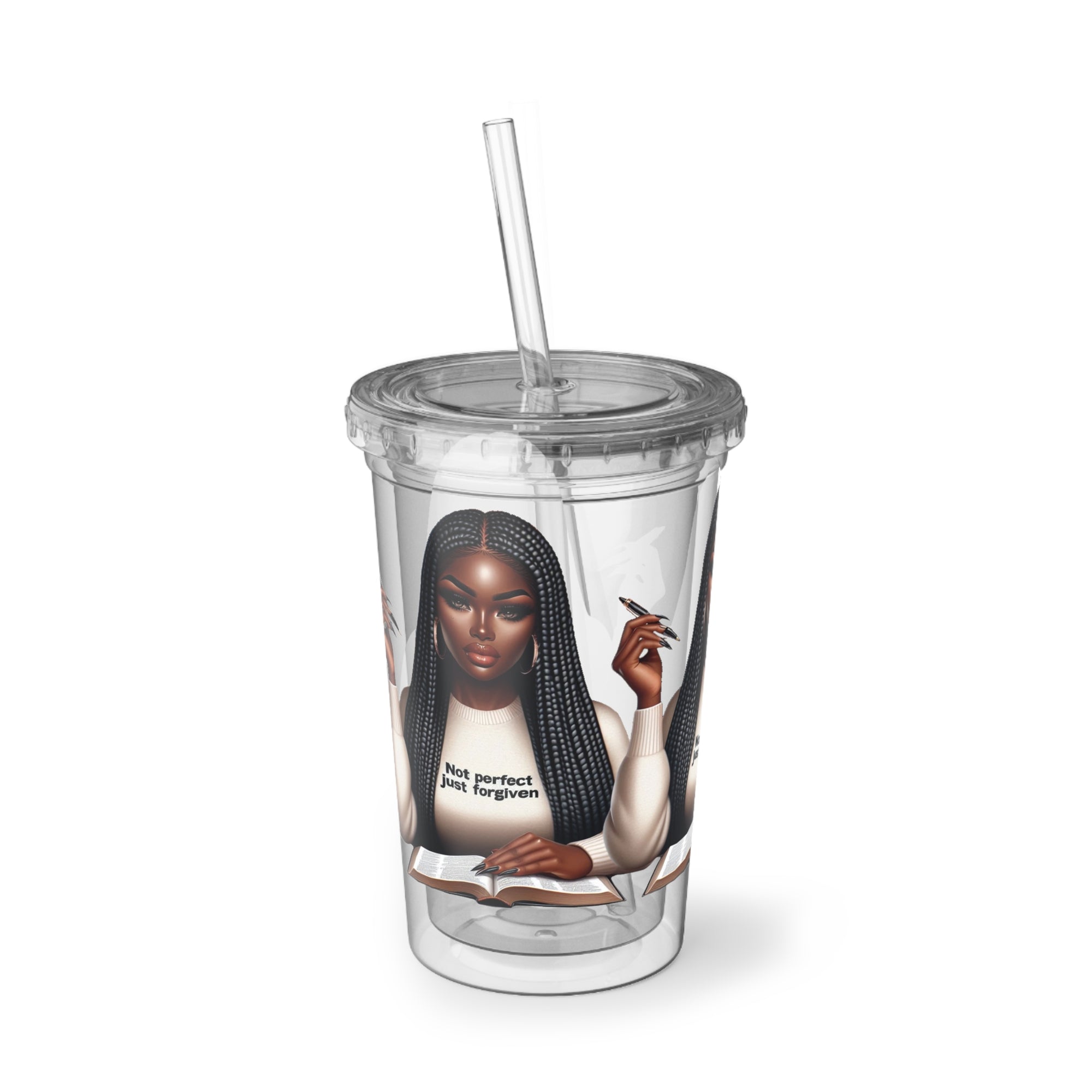 Travel Tumbler| Not Perfect Just Forgiven