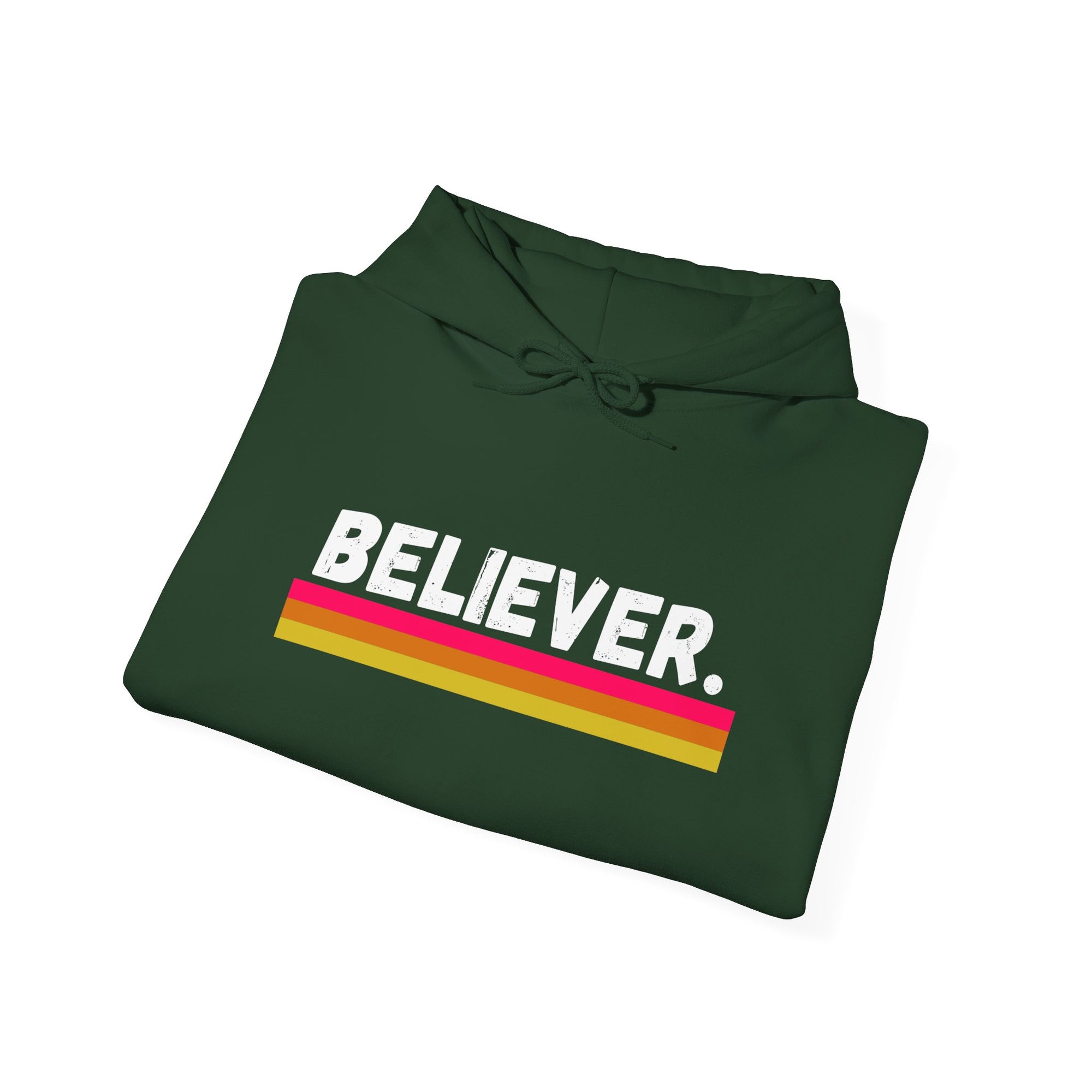 Believer Striped Hoodie