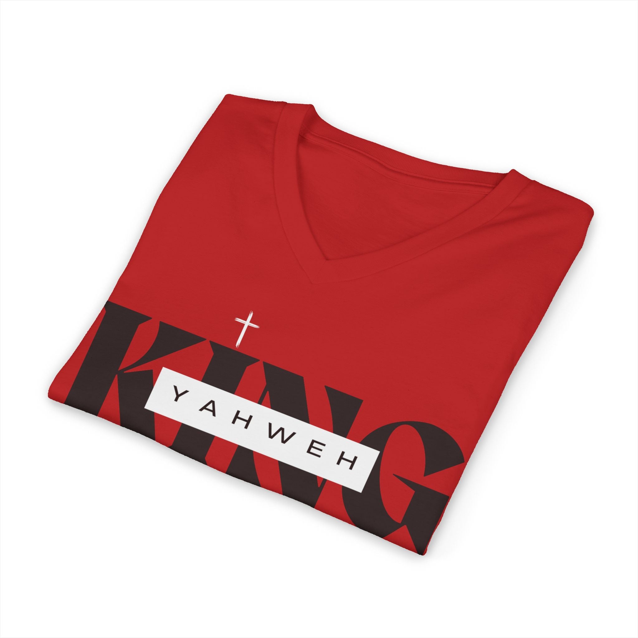 King Yahweh V-Neck T-Shirt