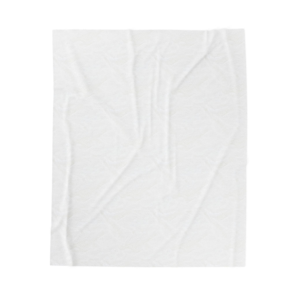 Velveteen Plush Blanket — "I Can Do All Things Through Christ" Inspirational Christian Throw