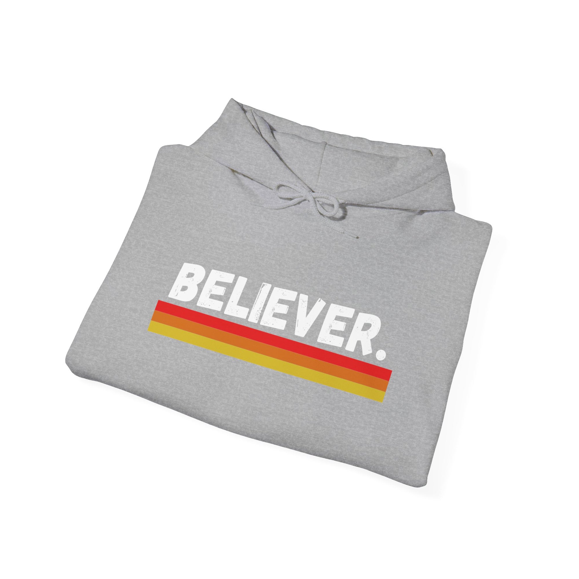 Believer Striped Hoodie