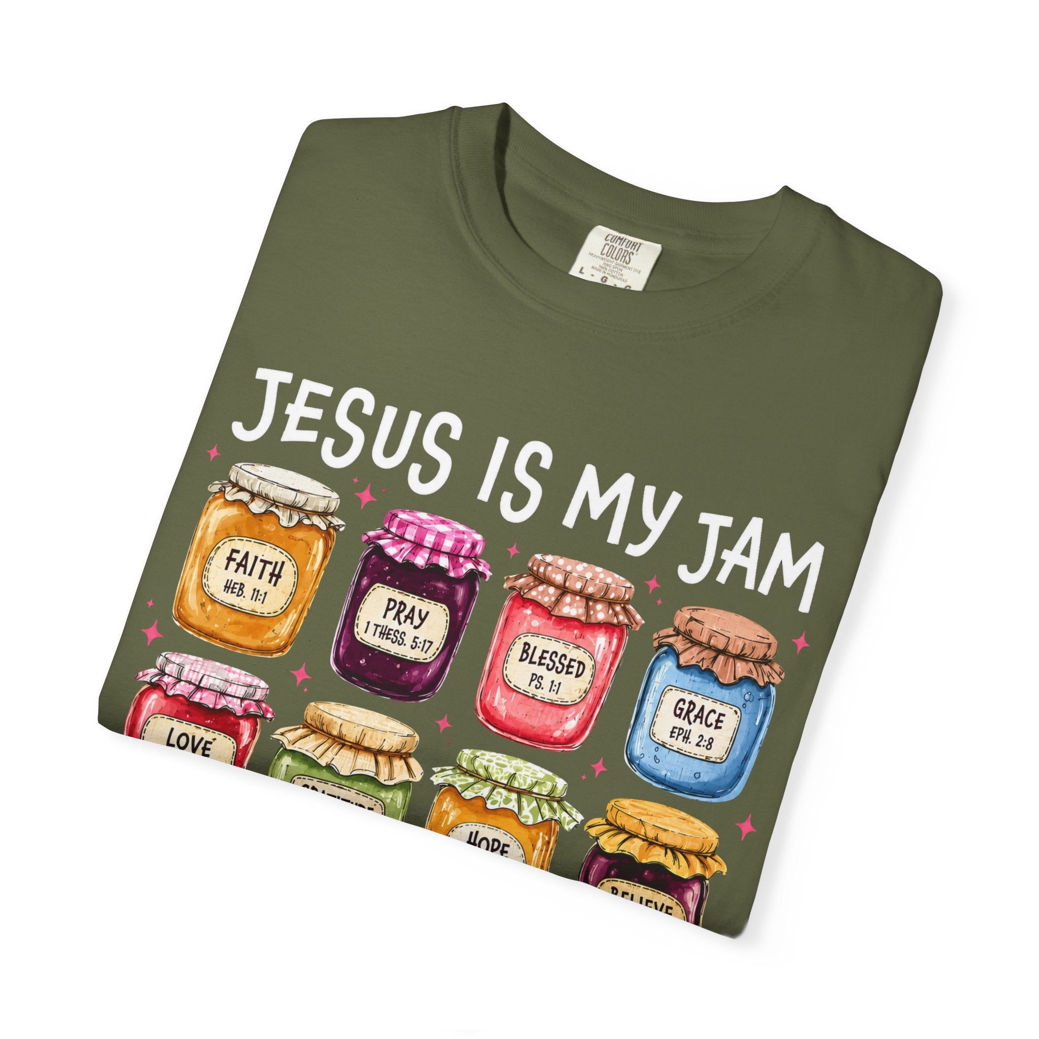 Jesus Is My Jam T-Shirt — Faith-Based Graphic Tee