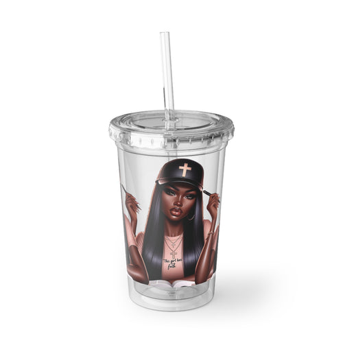 Faith Tumbler — "This Girl Has Faith" Acrylic Cup