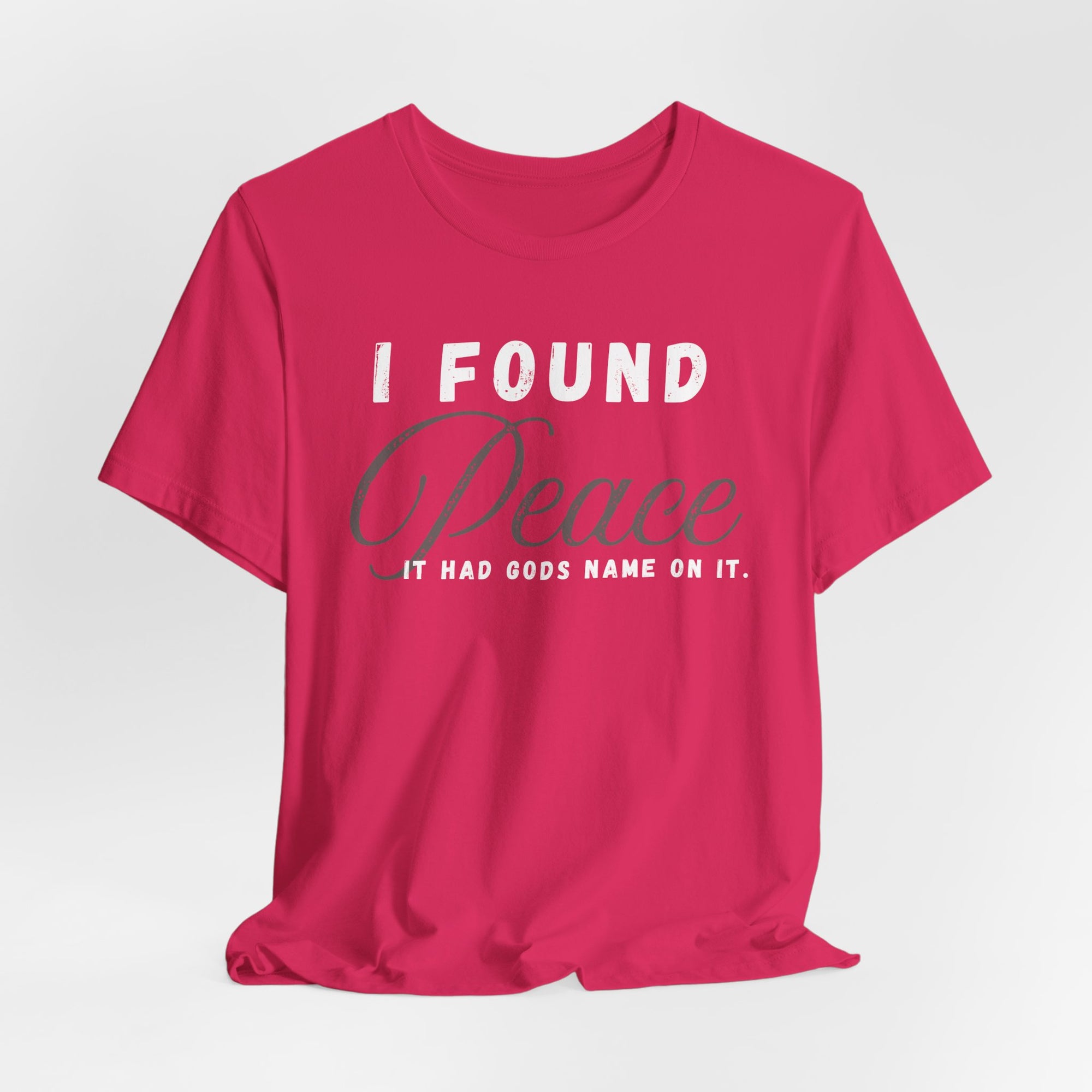 Peace Scripture T-shirt