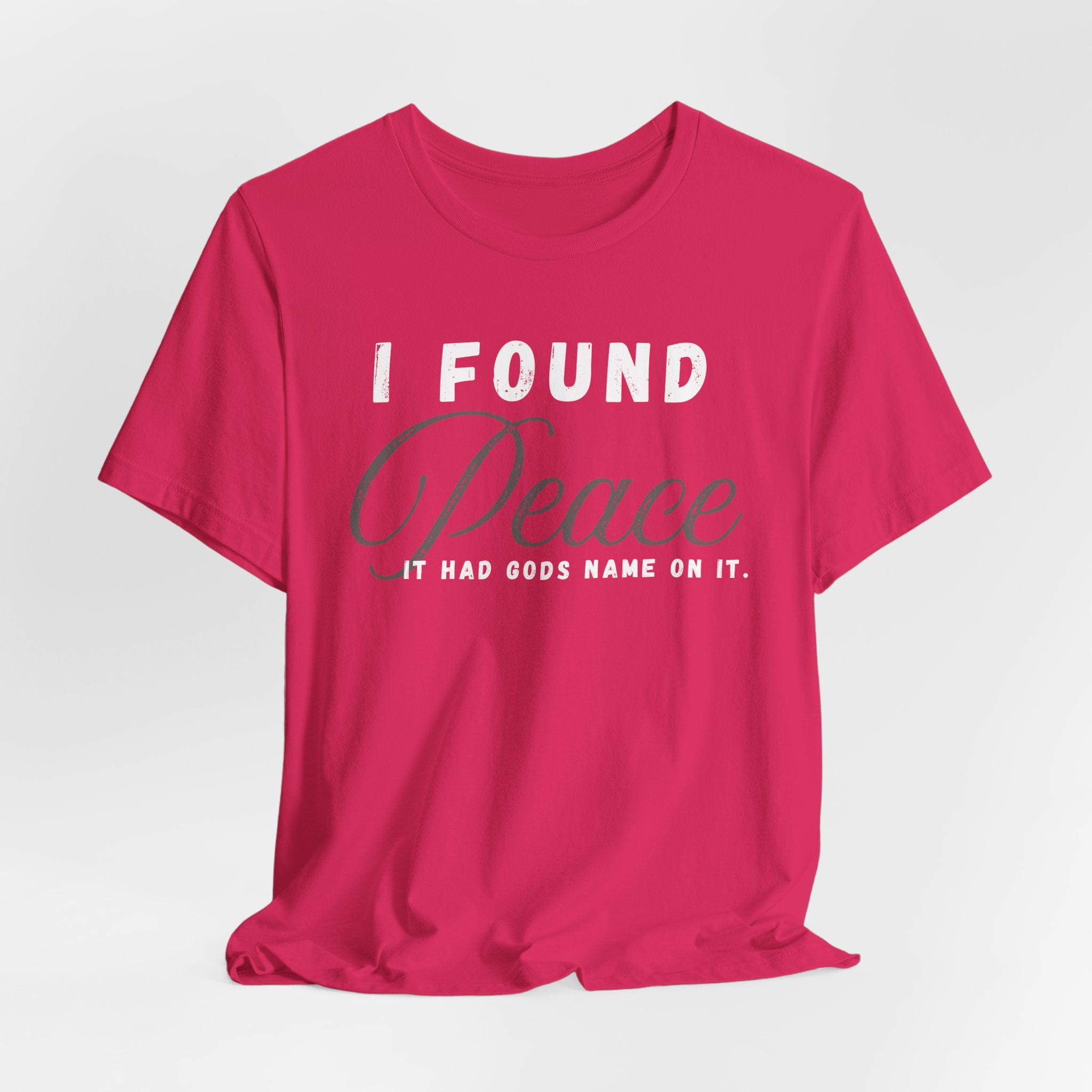 Peace Scripture T-shirt