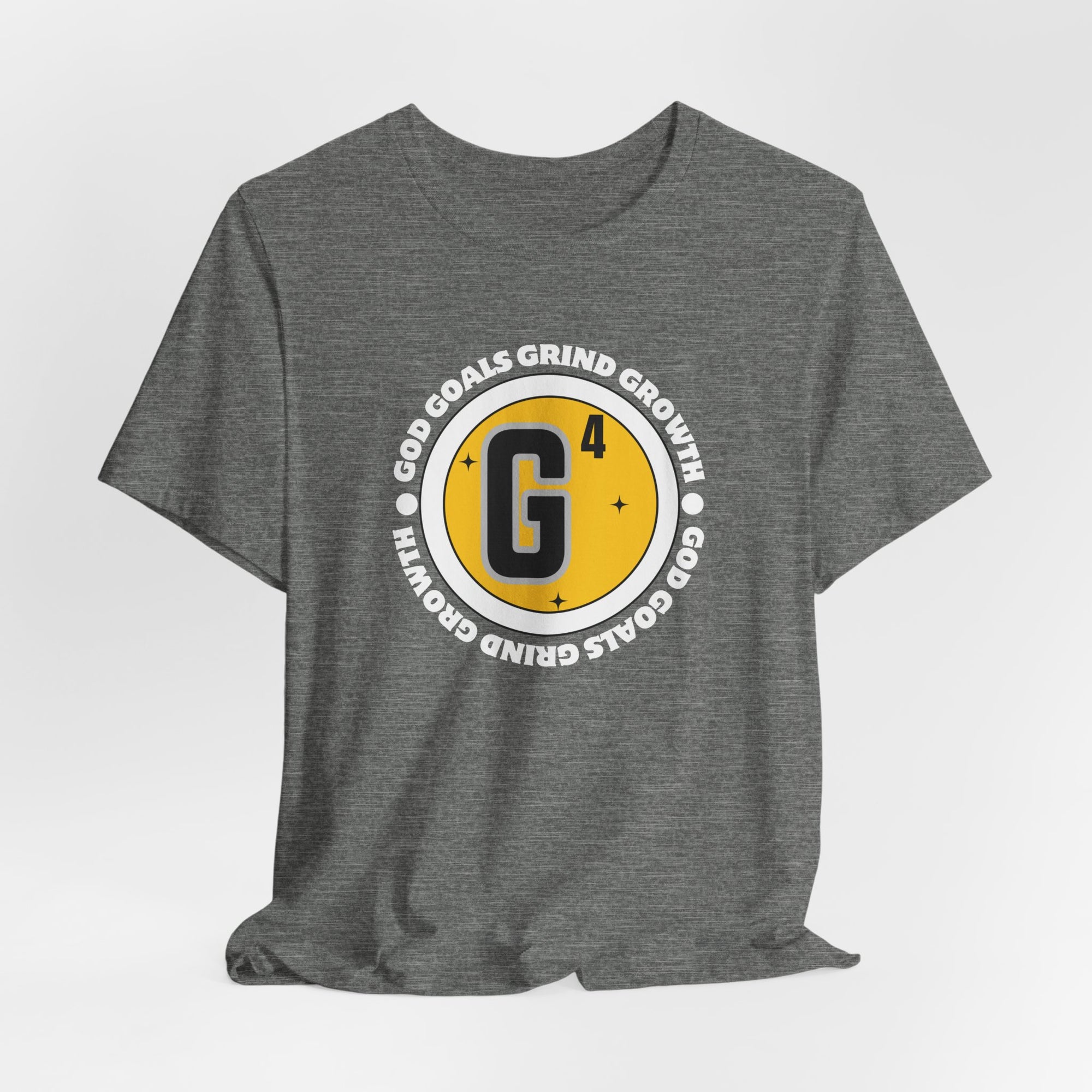 Motivational T-Shirt - G4 God, Growth, Grind, Goal