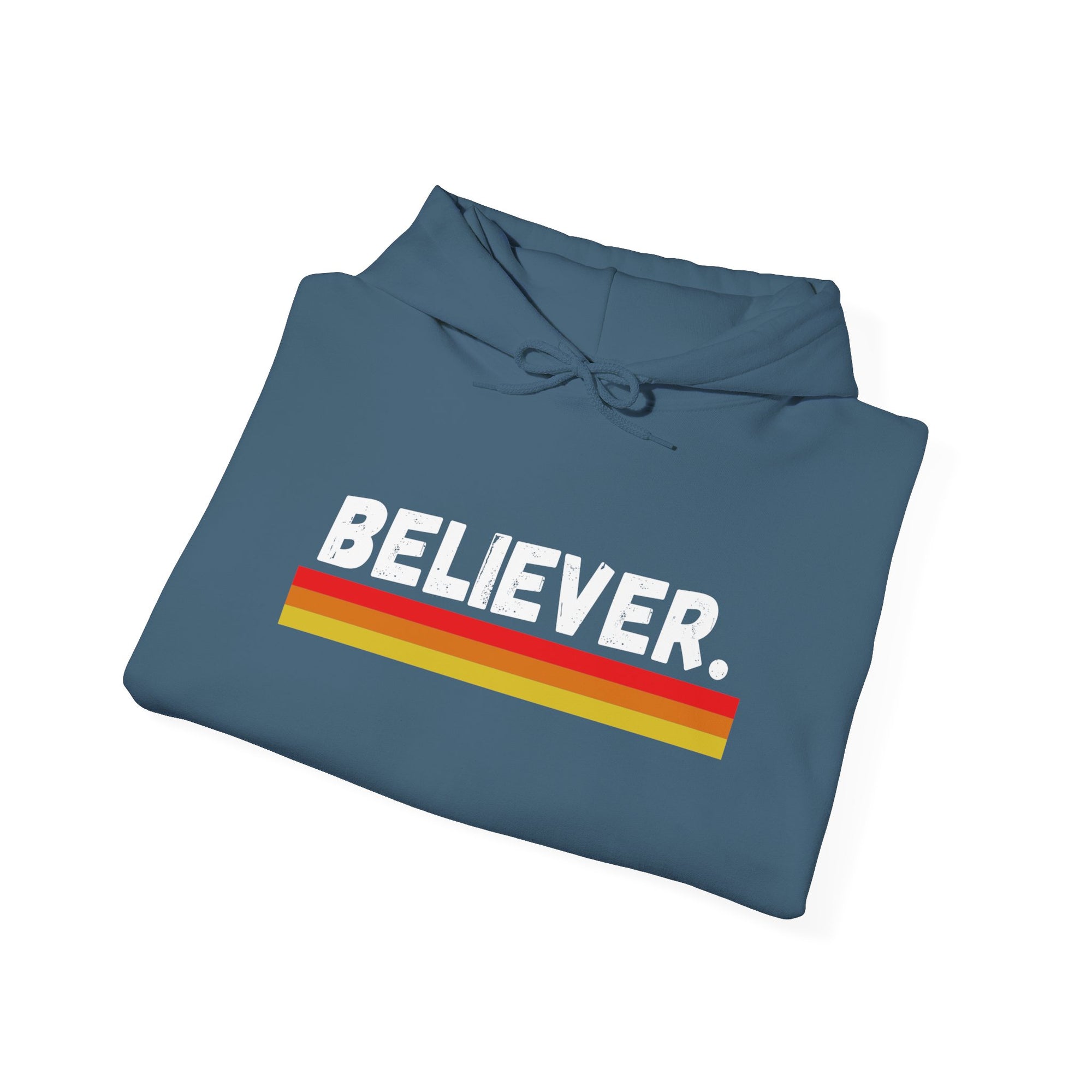 Believer Striped Hoodie