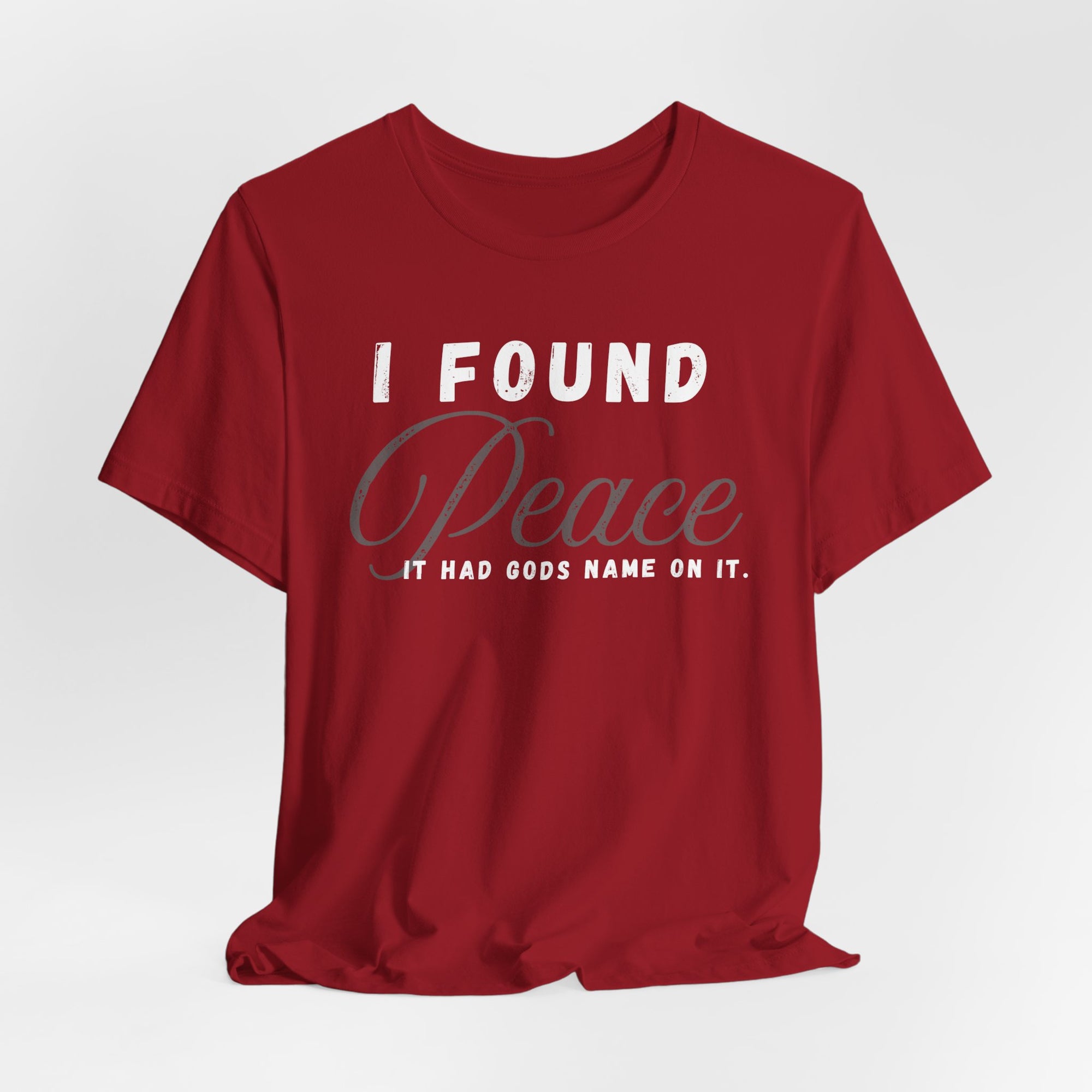 Peace Scripture T-shirt