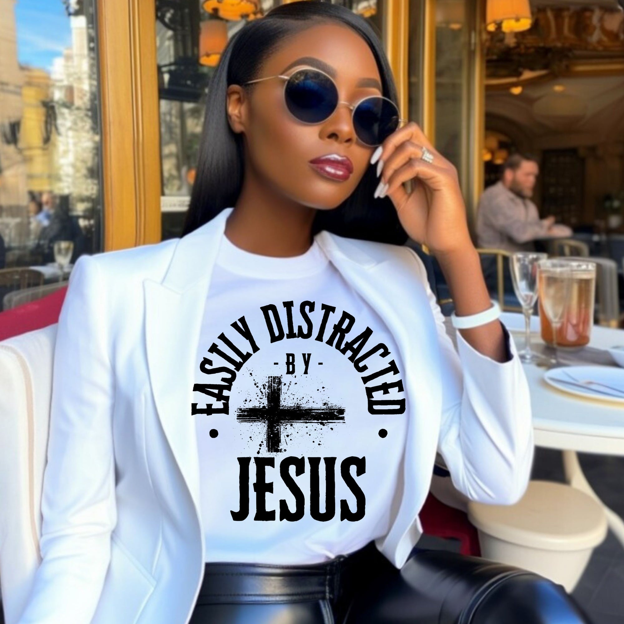 Jesus Distracted T-Shirt