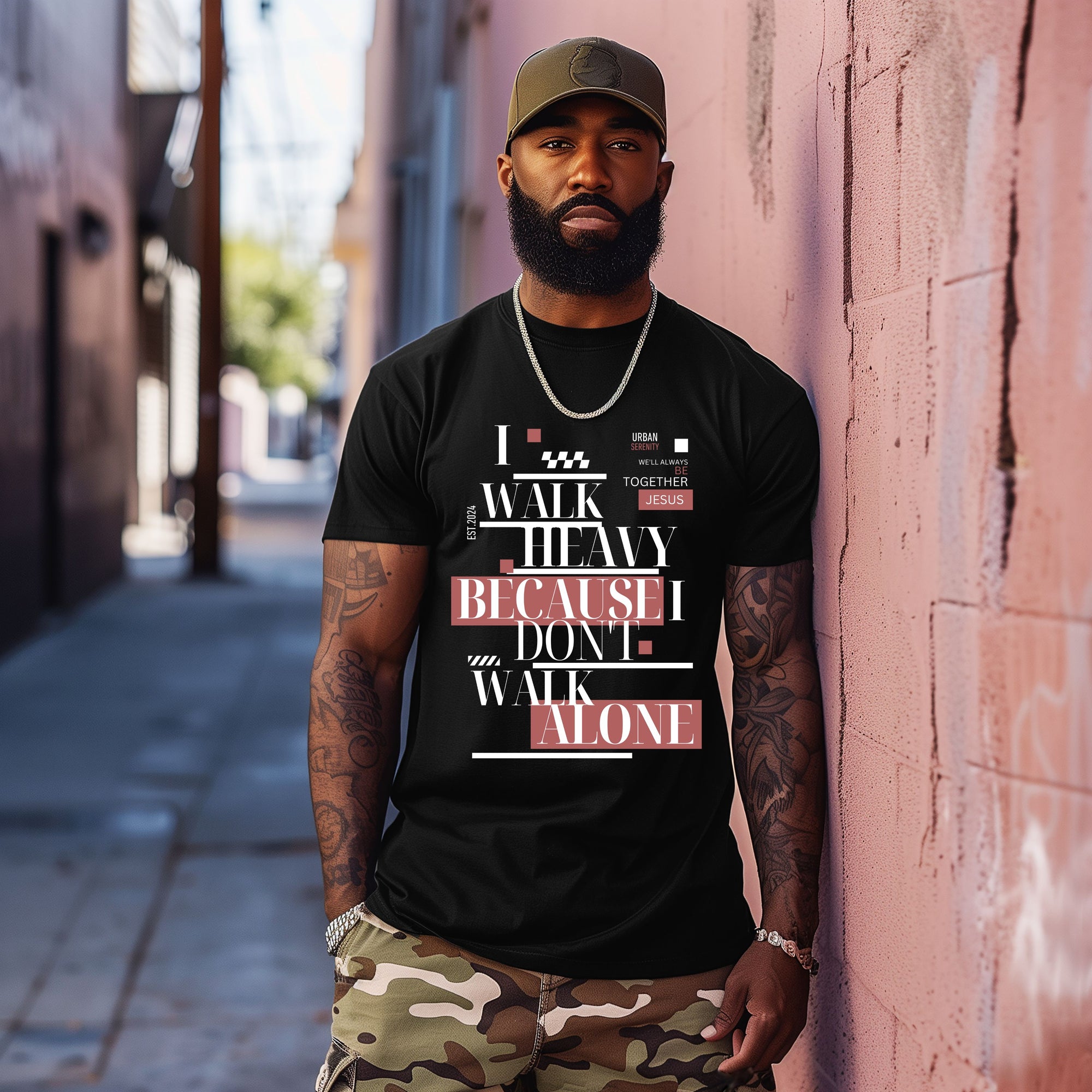Heavy T-Shirt - I walk