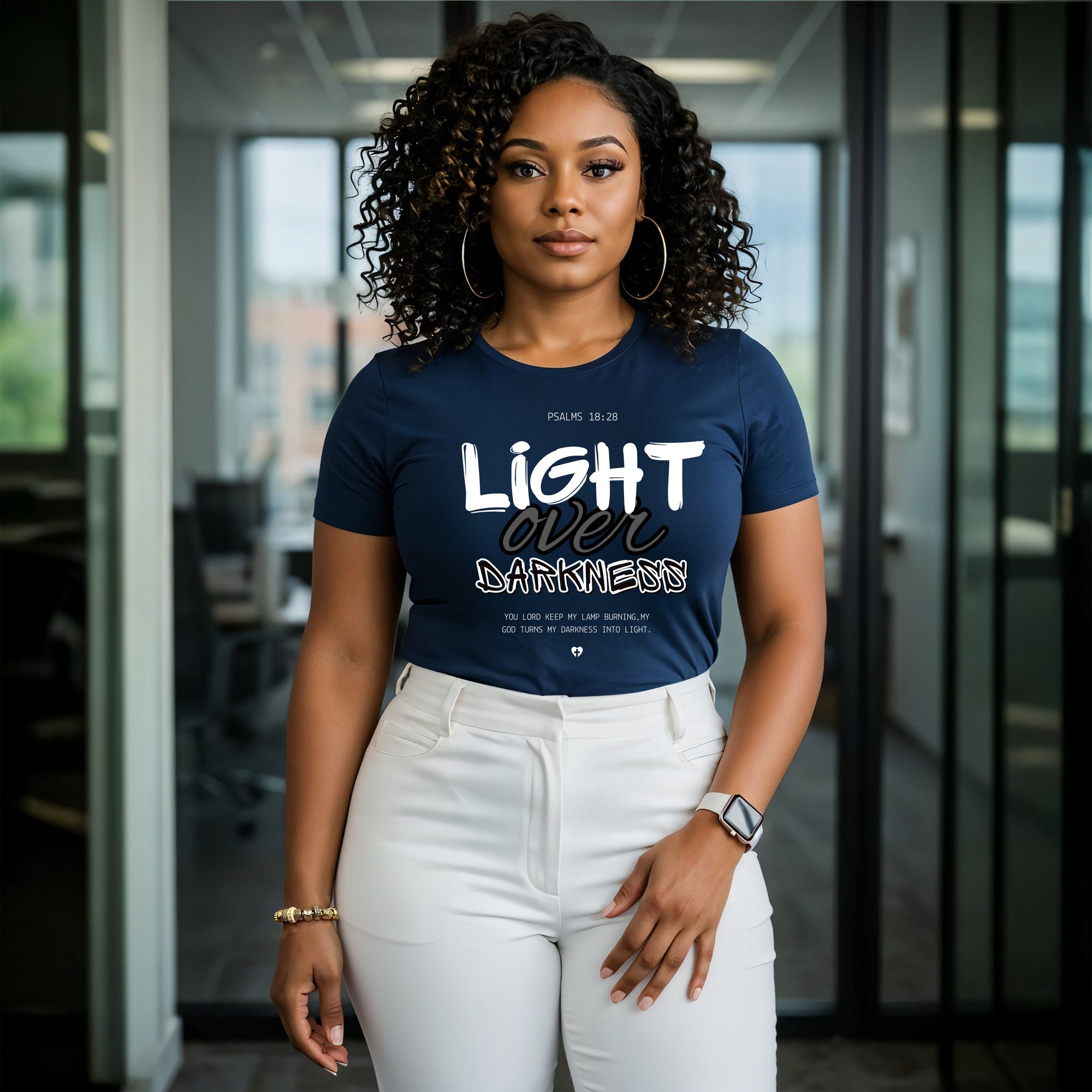 Light over darkness T-shirt