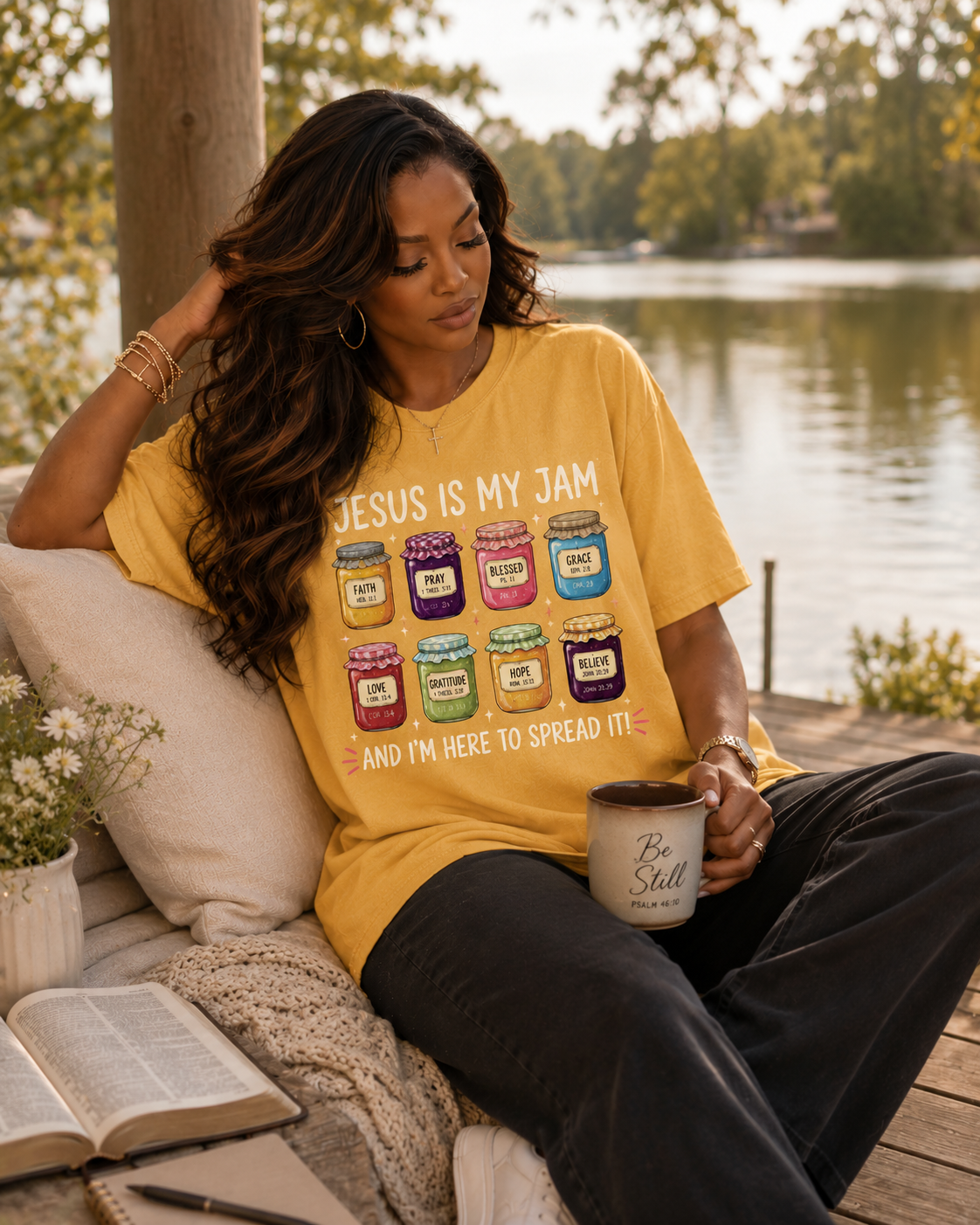 Jesus Is My Jam T-Shirt — Faith-Based Graphic Tee