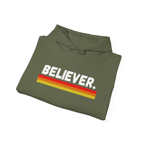 Believer Striped Hoodie