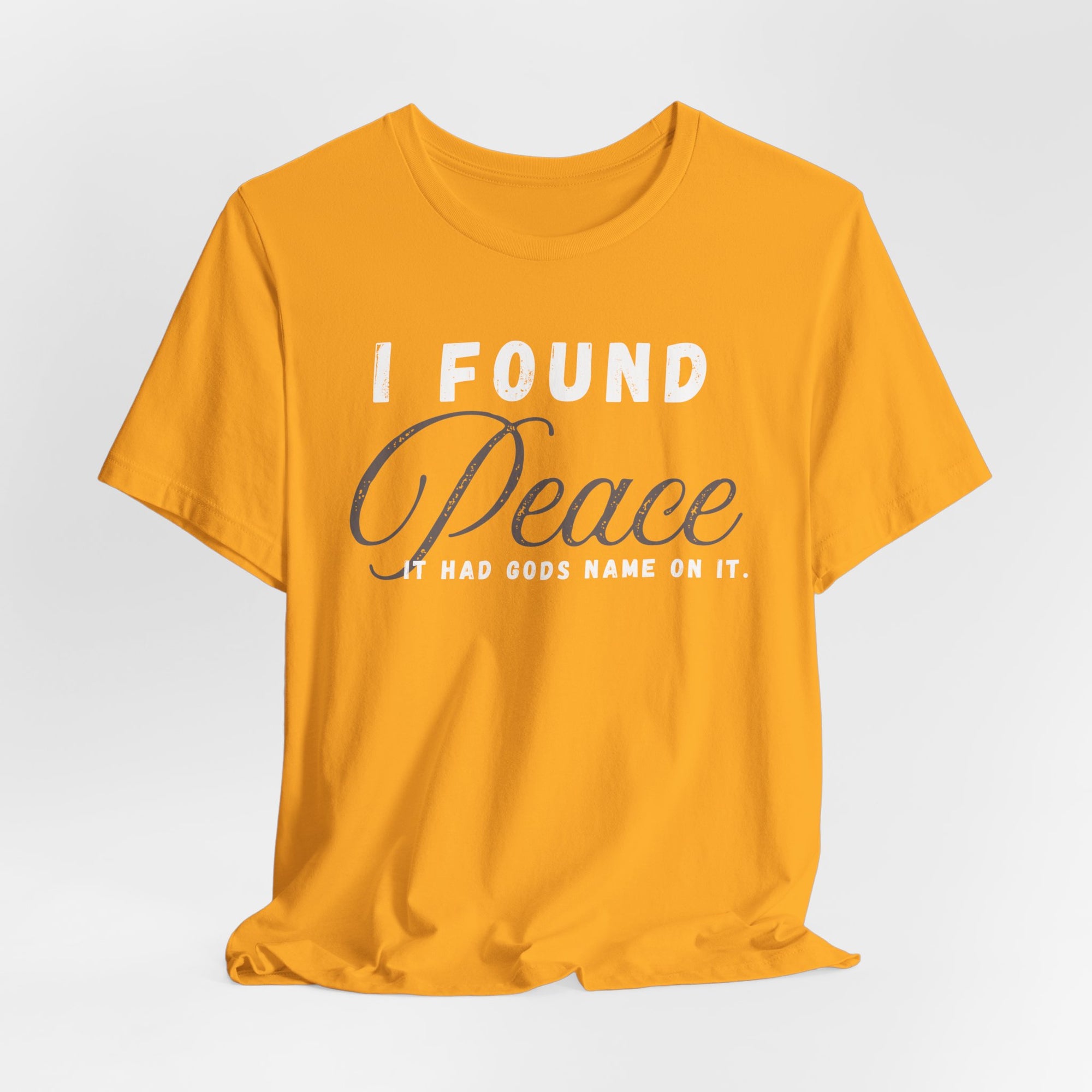 Peace Scripture T-shirt