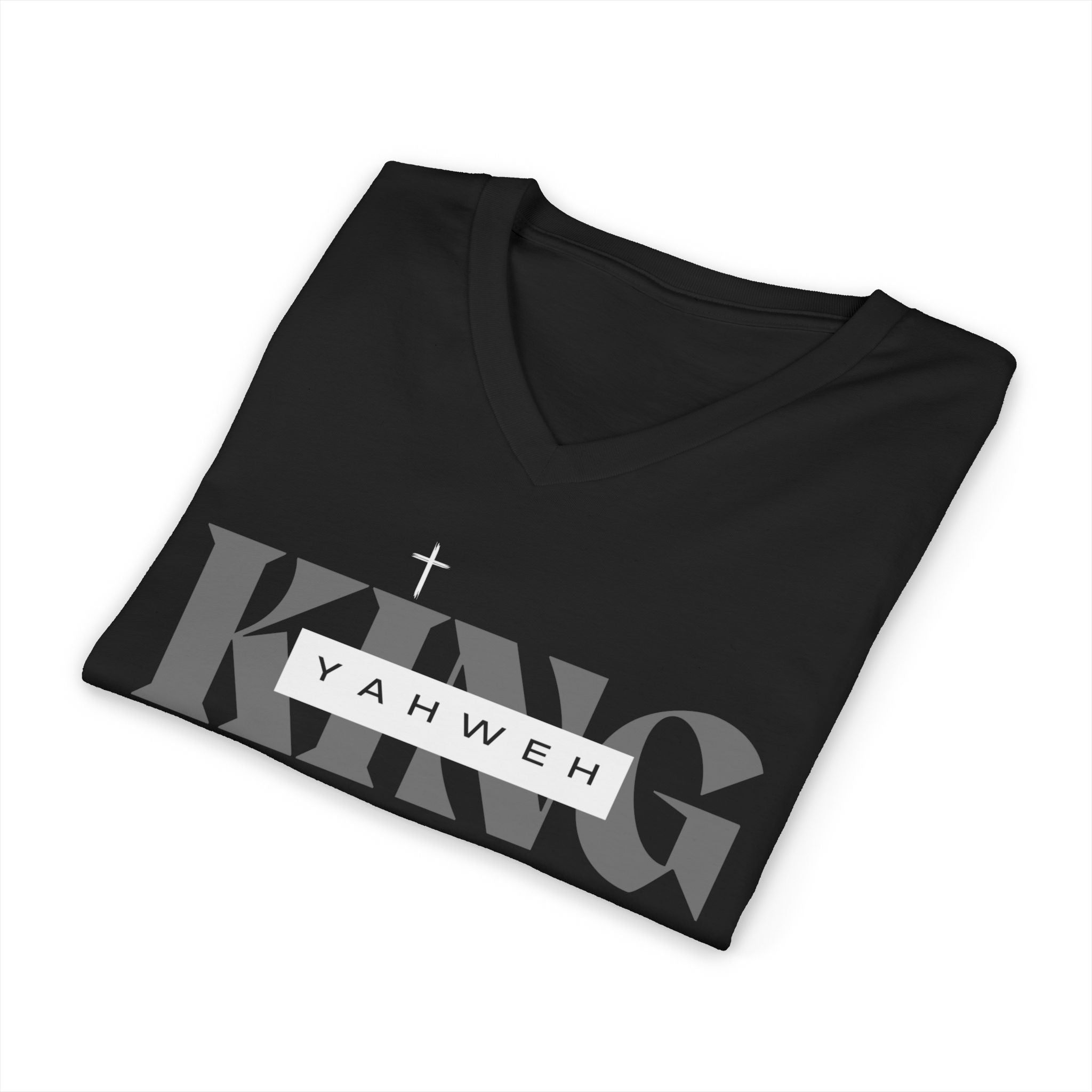 King Yahweh V-Neck T-Shirt