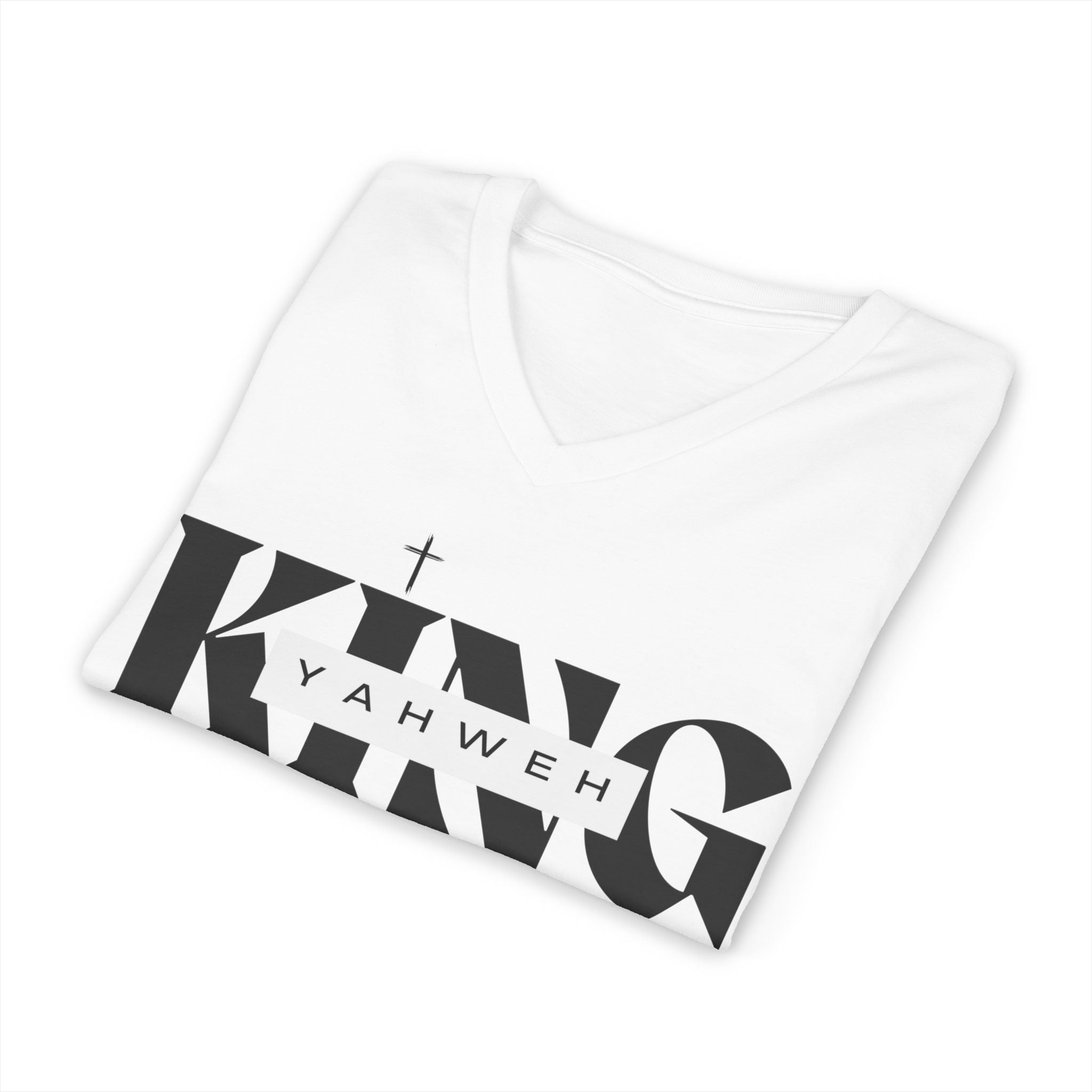 King Yahweh V-Neck T-Shirt