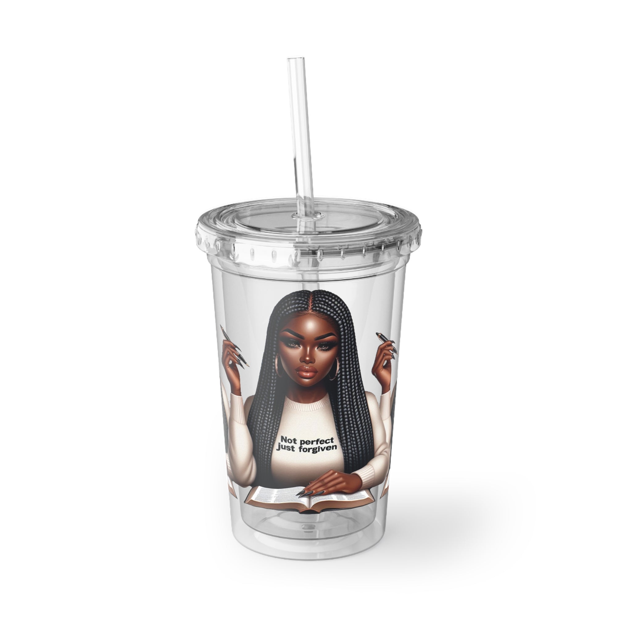Travel Tumbler| Not Perfect Just Forgiven