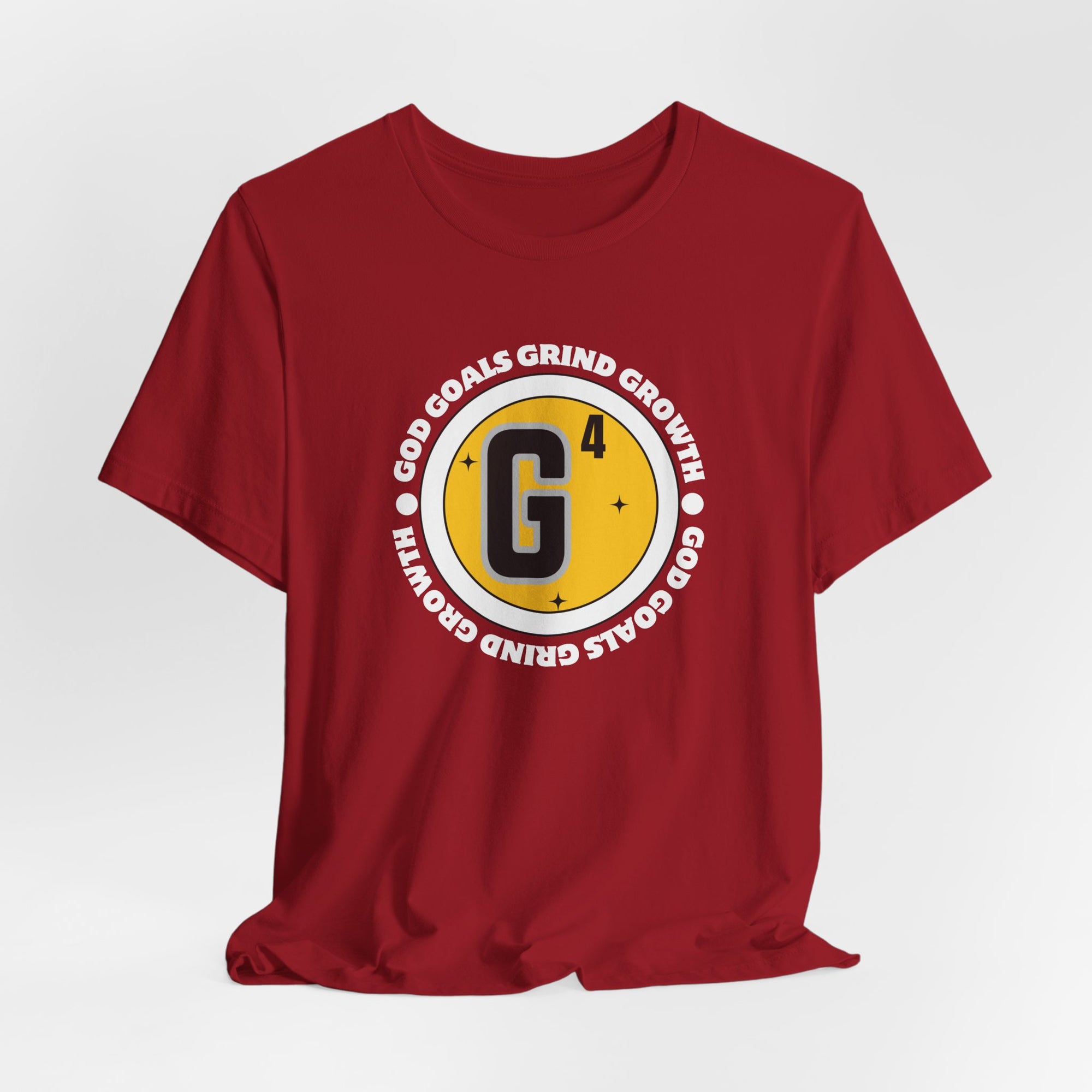 Motivational T-Shirt - G4 God, Growth, Grind, Goal