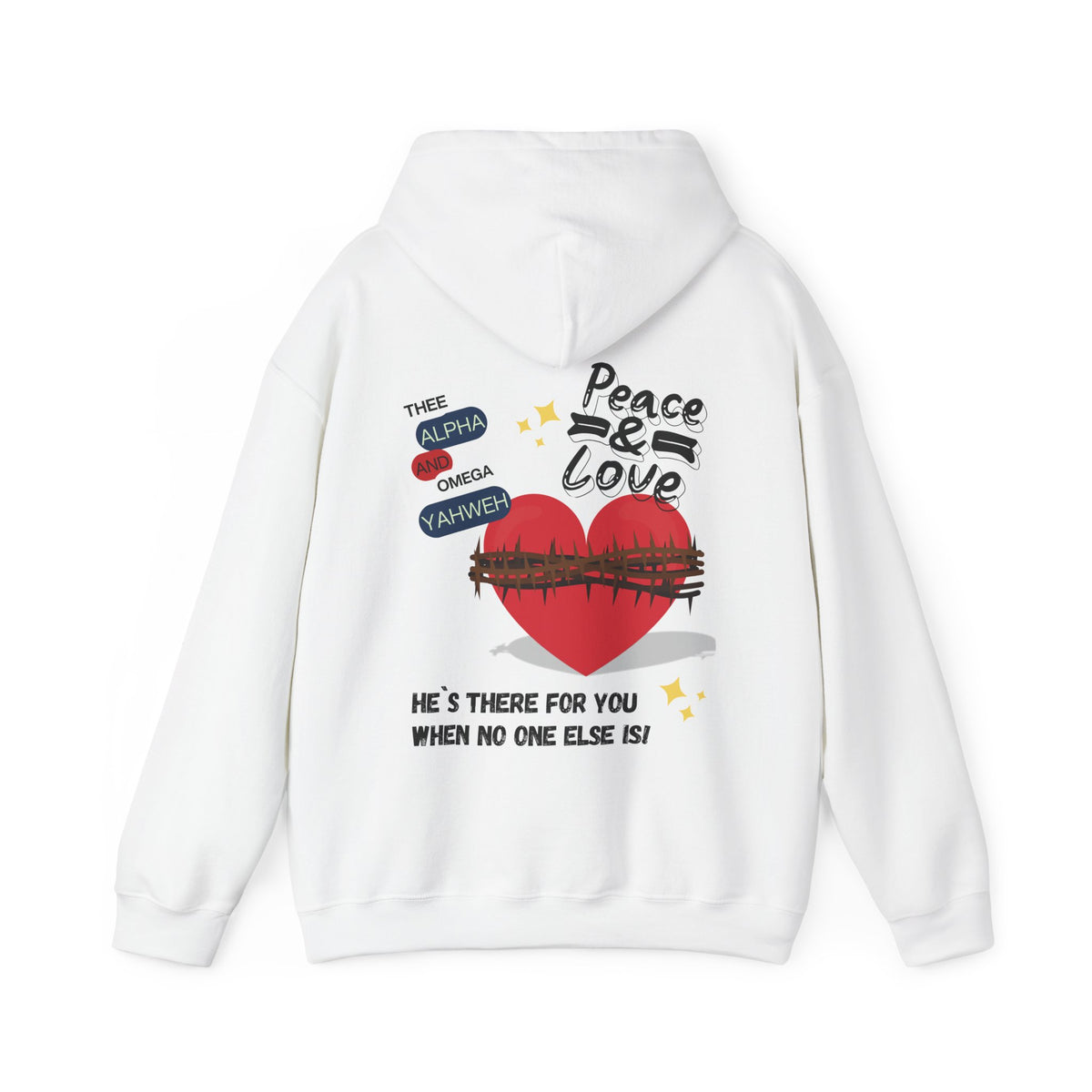 Spiritual Message Hoodie - KING YAHWEH Unisex