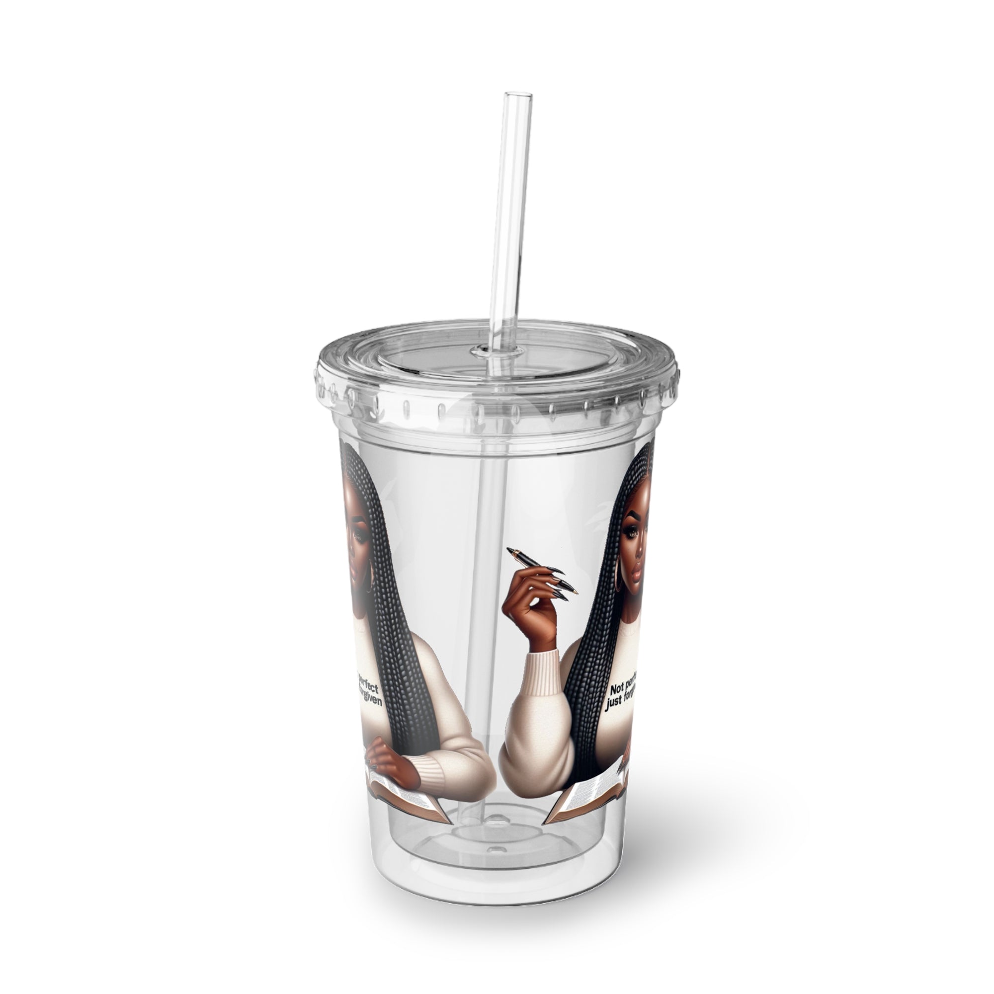 Travel Tumbler| Not Perfect Just Forgiven