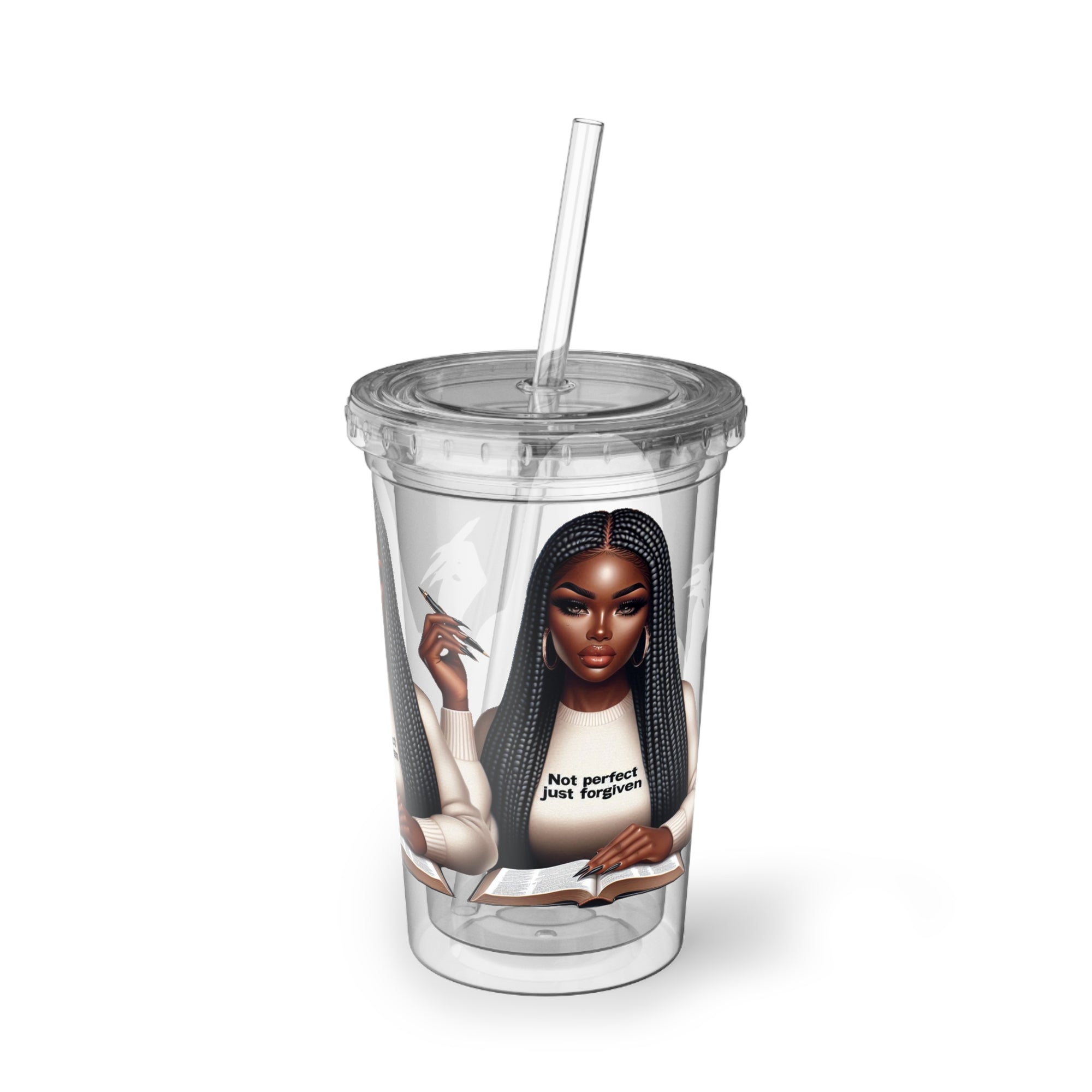 Travel Tumbler| Not Perfect Just Forgiven