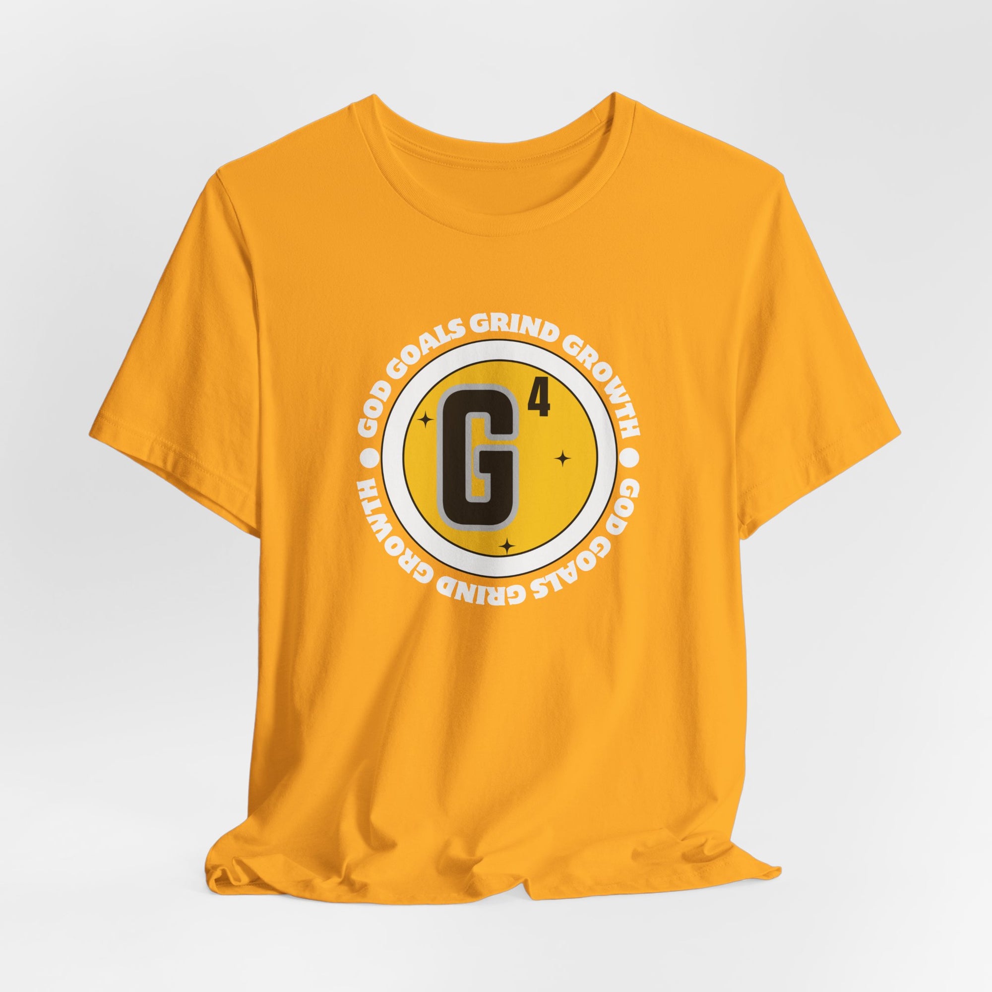 Motivational T-Shirt - G4 God, Growth, Grind, Goal